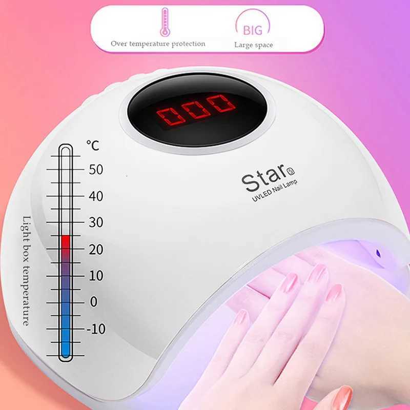 Nail Dryer LED Nail Lamp UV Lamp for Curing All Gel Nail Polish With Motion Sensing Manicure Pedicure Salon Tool GiftT251216