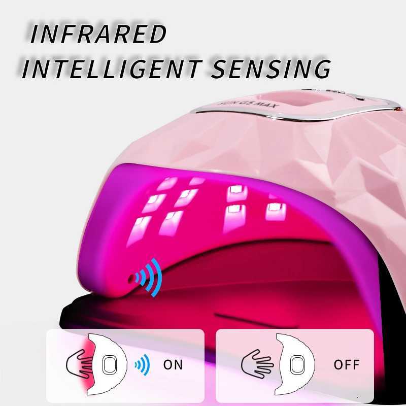 Nail Lamp - Red Light Led Anti-Blackening Preventing Hand Blackening High-Powercuring Machine Uv Led Manicure Drying GelT251216