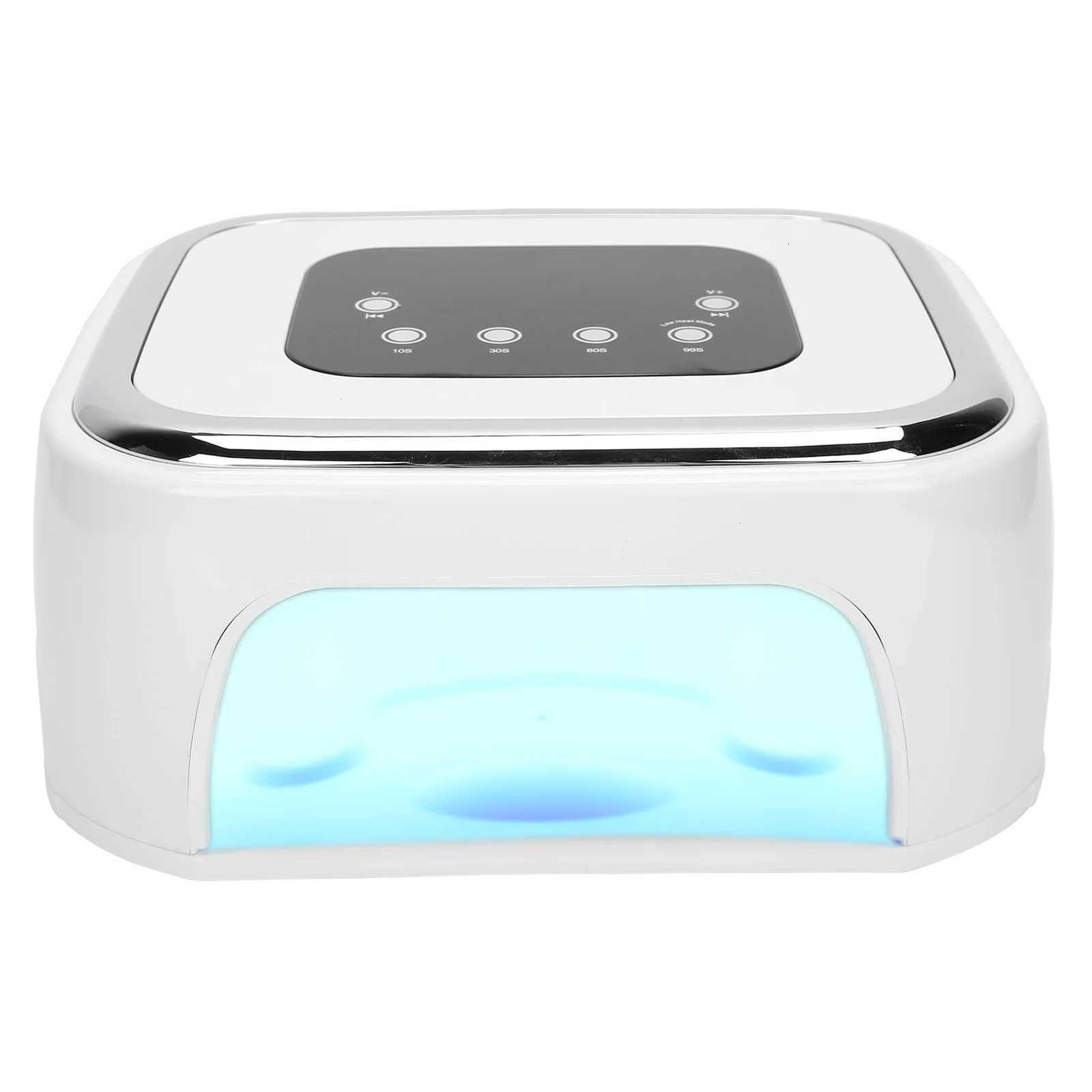 100240V 80W UV Nail Gel Curing Light 42 LED Light Chips Nail Art Gel Curing Light 4 Gears with Timer Auto Sensor Nail EquipmentT251216
