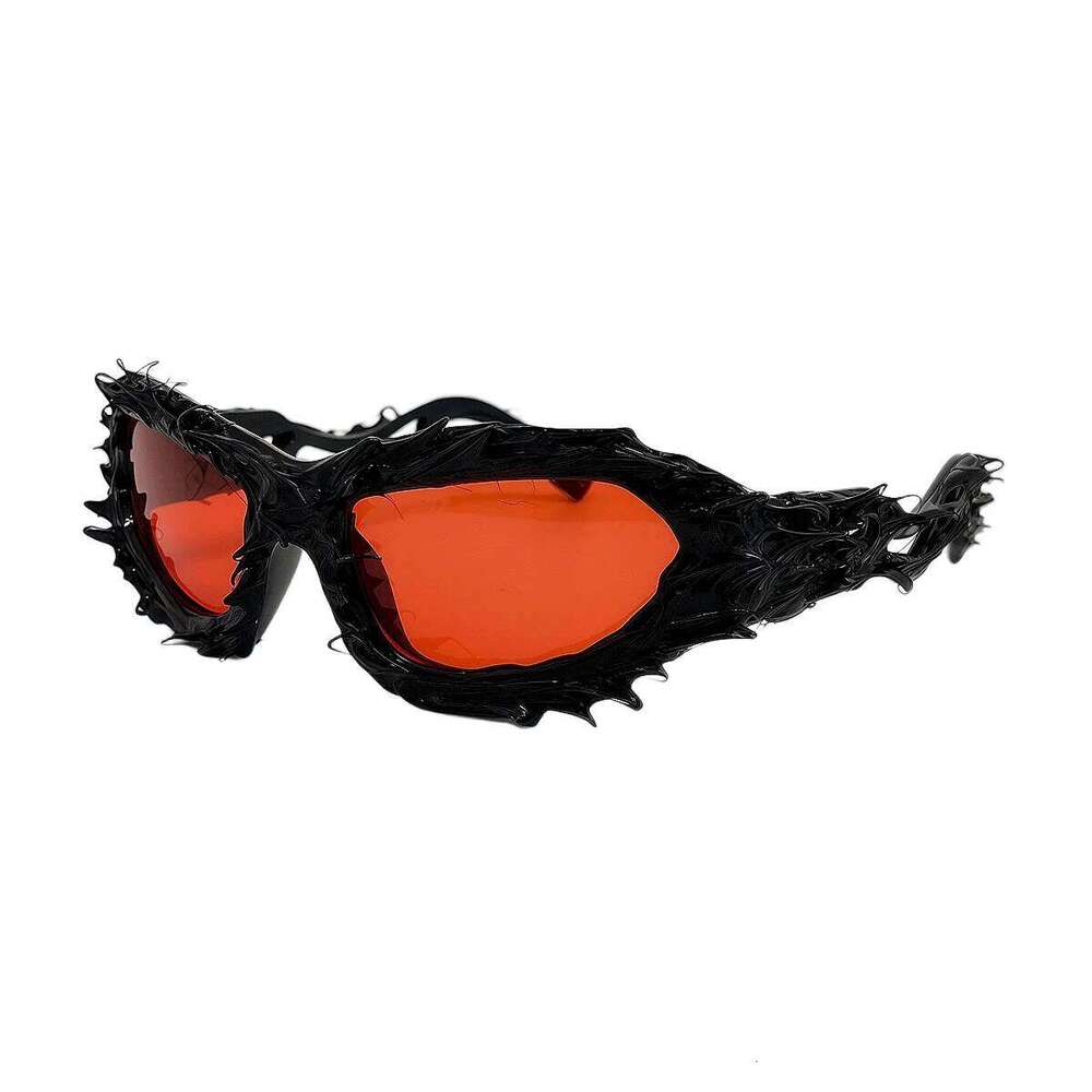 New Trendy Irregular Frame Designer Sunglasses Women And Men Spike Venom Inspired Punk Sun Glasses For Hip-Top Party Cool Shades