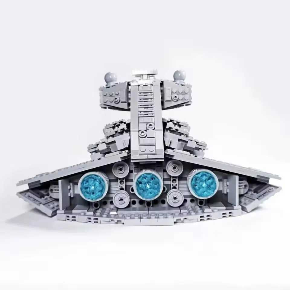 HOT NEW 1555pcs Thrawns Chimaera 75394 Imperial Star Destroyer Building Blocks Bricks Model Kids Christmas Gift toys X251216