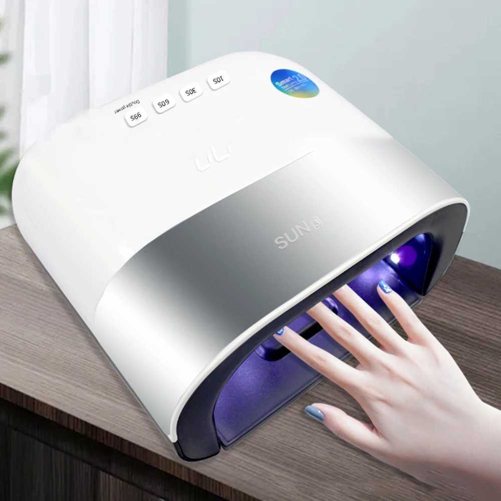 48W 36 LEDs Nail Dryer UV Lamp for Curing All Gel Poly Polish Motion Sensing Manicure Pedicure Salon Tool 10/30/60/99s TimerT251216