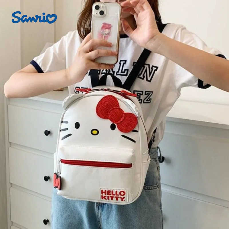 Sanrio Japanese College Style Y2K Cartoon Hello Kitty Backpack Student Backpack Hello Kitty Small Schoolbag Cute Girlfriend Gift H251216