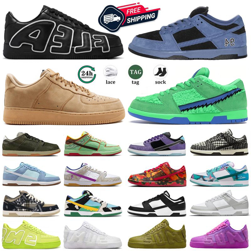 Top Quality CPFM Designer Casual Shoes Men Women Black White Volt Brooklyn Green Spark MCA Blue University Gold Complexcon Moma Lemonade Yellow Sneakers