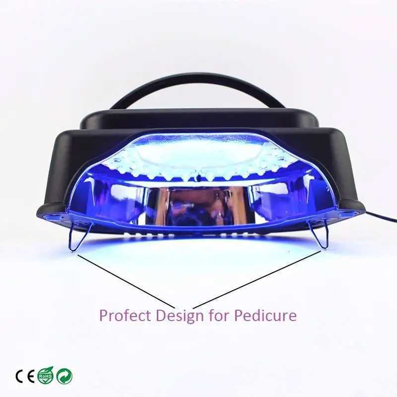 2PCS 15S Fast Dry Led UV Nail Lamp For Shellack 64W Portable Cordless Manicure Light Stainless Polish Dryer With HandleT251216