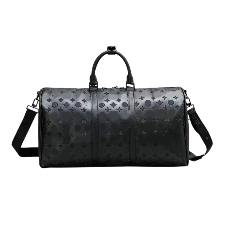 Designer keepallbandoulirre 50 leather duffel shoulder luggage weekender mens holdall bags canvas crossbody classic fashion travel handbag high quality NB5507