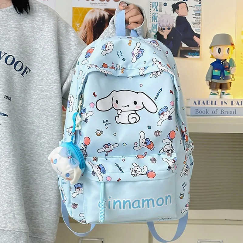 Sanrio Primary Secondary School Junior and Senior High School Students handbag hello kitty kuromi boy girl Schoolbag Backpack H251216