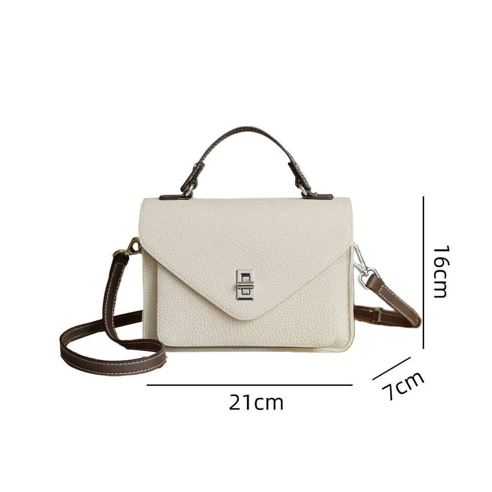 Luxury designer handbag Hobo T O G pattern cowhide small square women's new S commuting leisure multifunctional shoulder crossbody bag