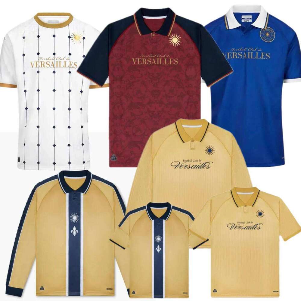 FC Versailles football jersey 2024 2025 2026TLILI RENAUD BASQUE MOUSSADEK 24 25 26 soccer jerseys