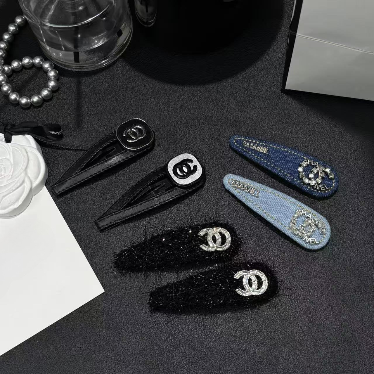 Hair Clips Barrettes Brand Letter Diamond Hair Clip Barrettes Designer Jewelry Women Luxury HairJewelry Accessories Headwraps
