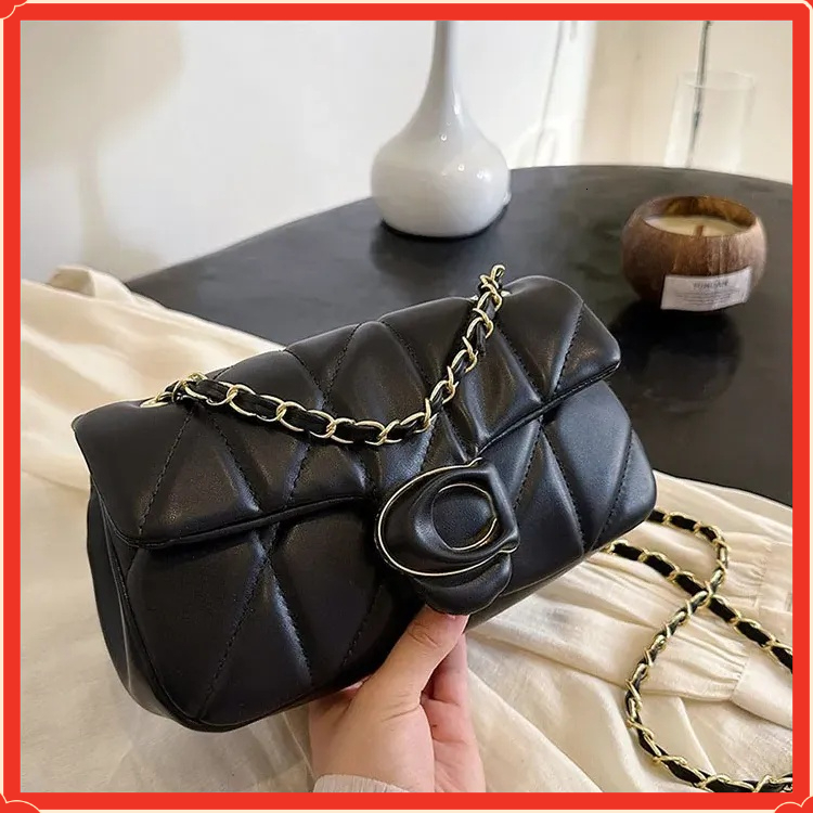Designer Bag tabby bag Luxury Tote Girls Fashion bag Womens Top Quality Solid Color Bag with Chain Fashion Bag Real Pickup Buckle Macaron sm 222