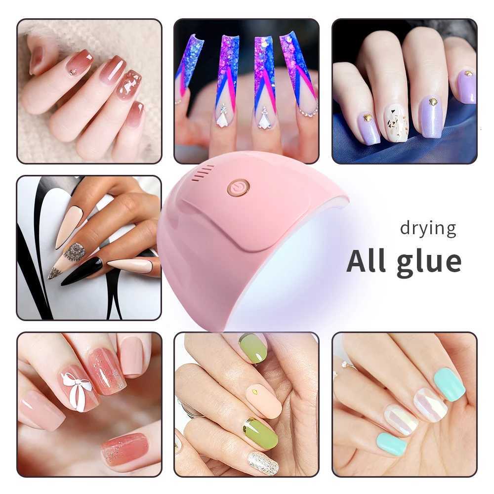 HALAIMAN High-Efficiency Nail Drying Lamp Uv Light For Gel Nails Dryer Led Lamp For Nails Accesories All For Manicure ToolsT251216