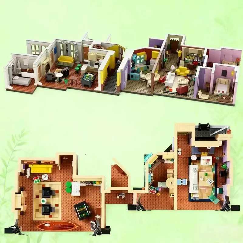 2025 NEW IN FIT 10292 Old Friends Apartment Building Blocks Model Bricks Movie Series 2048PCS Toys Christmas Birthday Gifts X251216