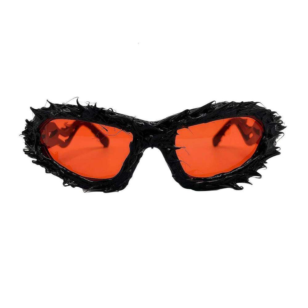 New Trendy Irregular Frame Designer Sunglasses Women And Men Spike Venom Inspired Punk Sun Glasses For Hip-Top Party Cool Shades