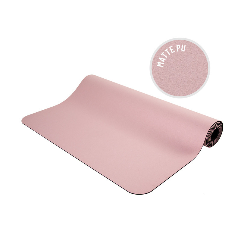 Yoga MatDouble-Sided Non Slip Eco Friendly Fitness Exercise Mat with Strap TPE YogaMats for Women Menfor YogaPilatesExercise 250228