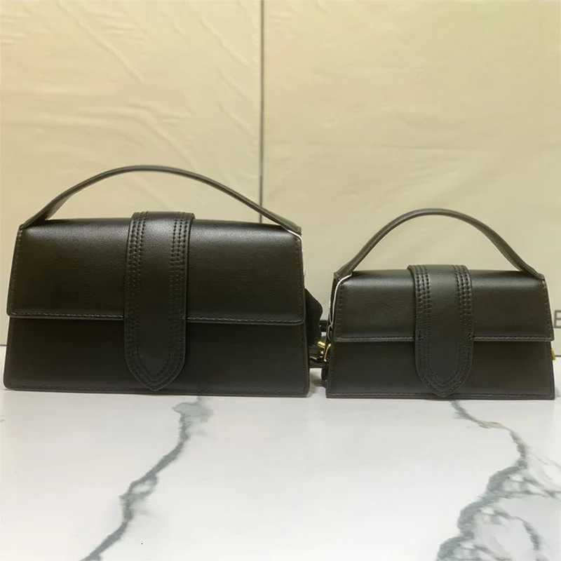 JA French womens niche single-shoulder crossbody bag flip cover texture hand-held crossbody small square bag M251216