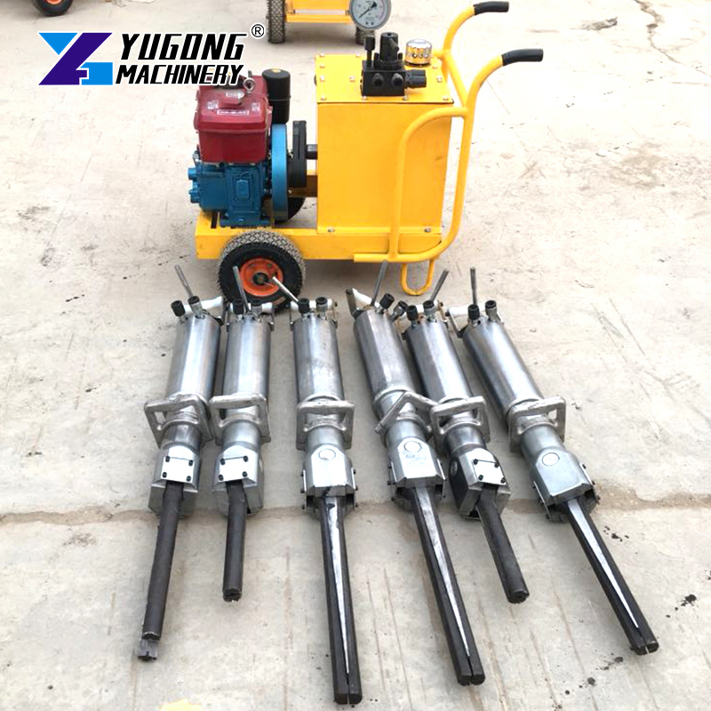 Multi-Power Portable Hydraulic Splitter: Diesel/Electric Rock & Concrete Demolition Tool