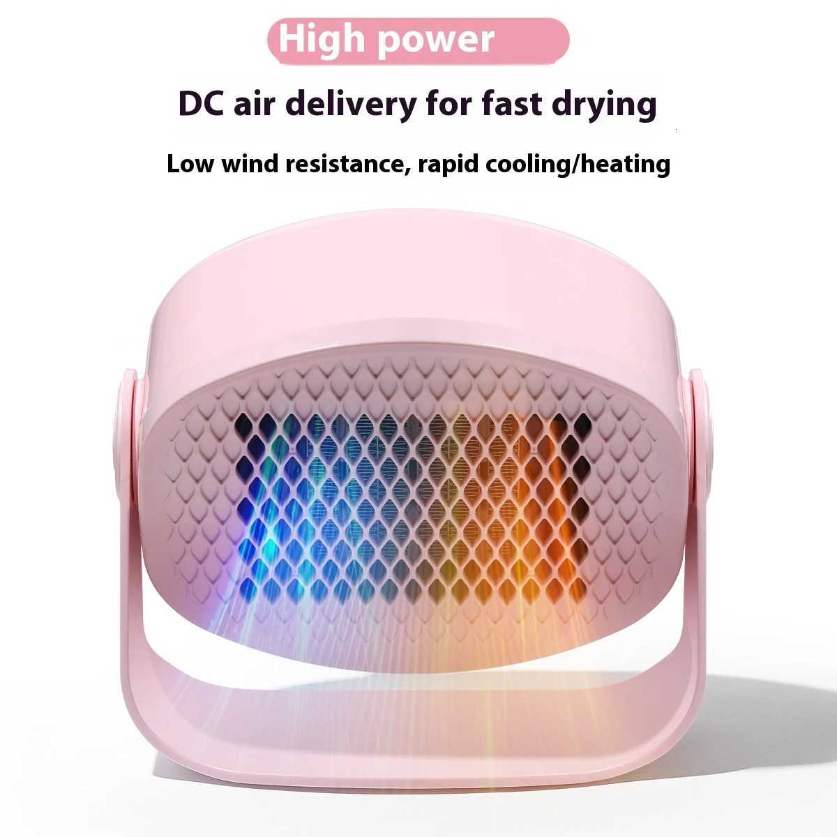 Gel Nail Polish Dryer 180 Rotating Nail Dryer Machine Hot Cold Blower for Quick Drying Nail Art Portable Hand Foot Nail CareT251216