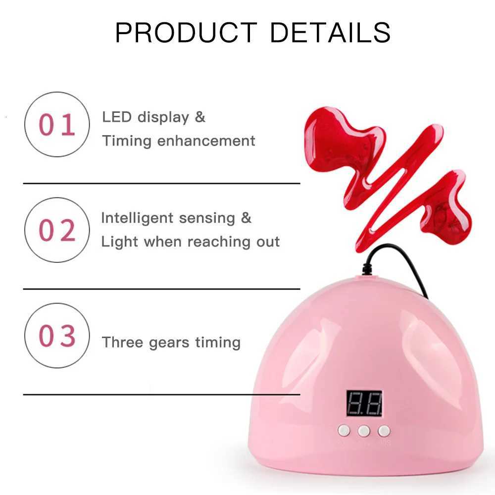 Usb Nail Photo MaChine 12 UV LED Light Curing 36W Infrared Sensor Nail Lamp Gel Polish Art Dryer Nail Art Manicure ToolsT251216