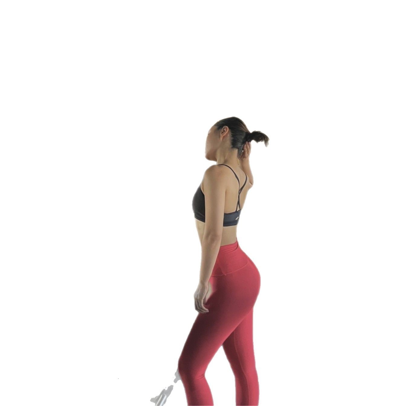 High Waist Elastic Yoga Pants for Women Summer Pearlescent Sports Long Pants Tummy Control Hip Lift Running Fitness Pants Kendall Jenner Style 241228