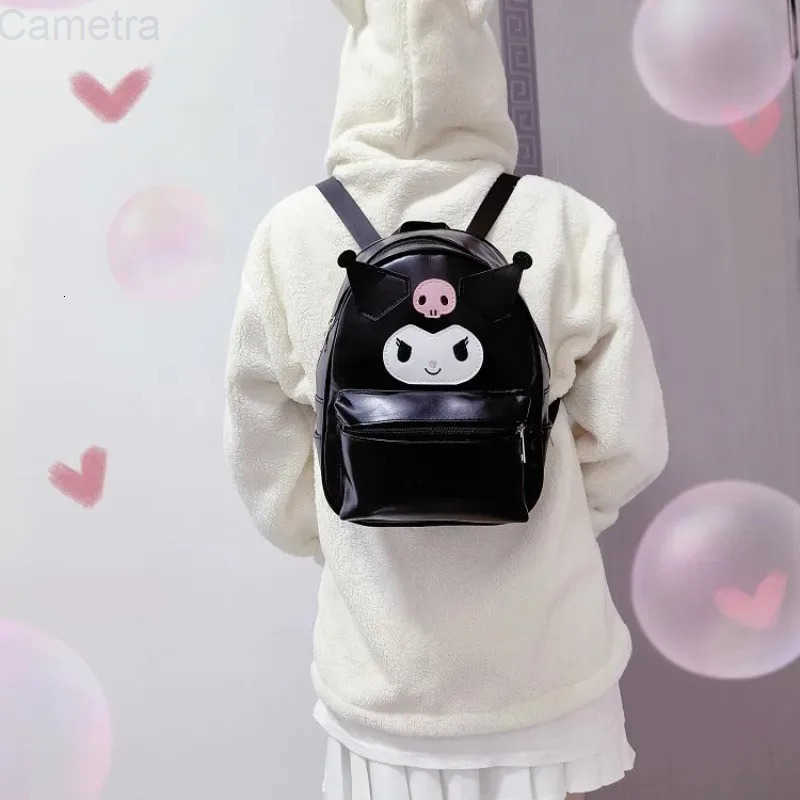 Sanrio 2025 New College Style 2D Cartoon Katie Cat Backpack Student Backpack Yugui Dog Small Schoolbag Cute Backpack H251216