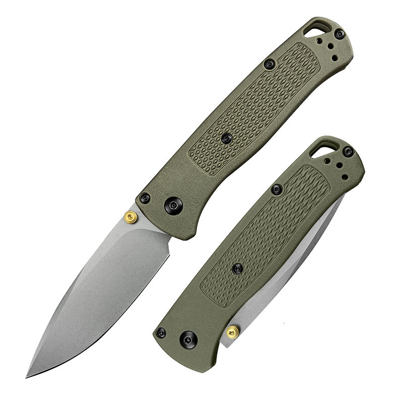 Expedition Folding Knife Premium Hiking High-Hardness 535 Jungle Daily Carry Climbing Tool CPM-20CV Blade Nylon Fiber Handle
