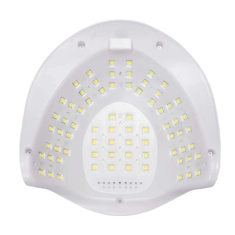 BM-8 300W 72LEDs Nail Dryer Lamp Big Power UV LED Nail Lamp No Black Hands For Drying Nail Gel Polish Portable Design Nail LampT251216