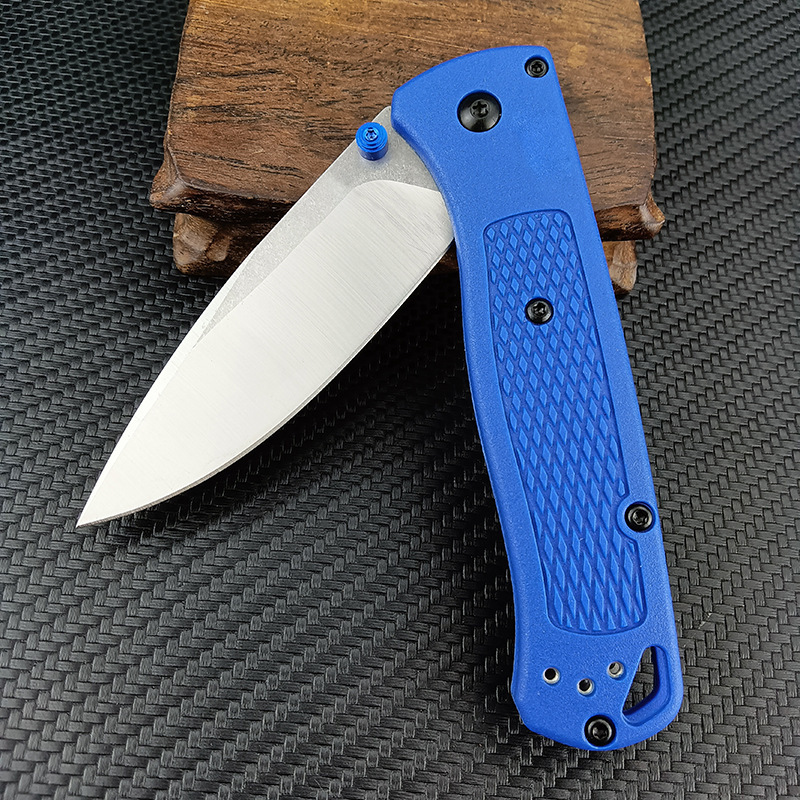 Expedition Folding Knife Premium Hiking High-Hardness 535 Jungle Daily Carry Climbing Tool CPM-20CV Blade Nylon Fiber Handle