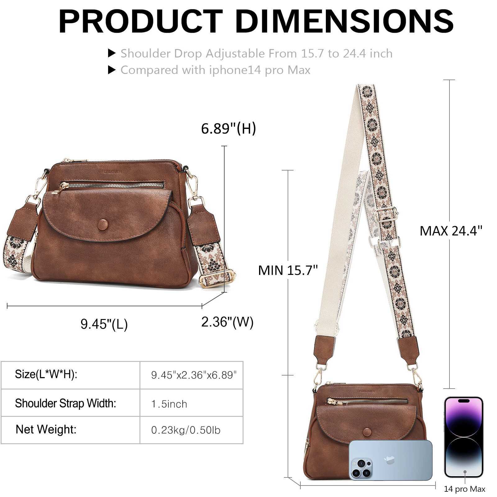 FOXER Womens Crossbody Bag 2025 Autumn Winter PU Female Shoulder Bag Simple Sport Bag Casual Messenger Purse M251216