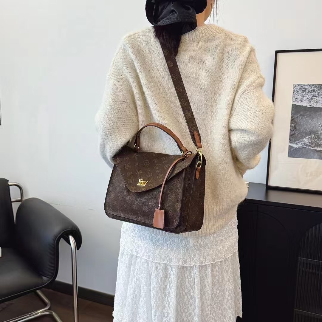 Free Shipping New Senior Women'S Bag Fashion Single Shoulder Cross-Body Bag Handbag Small Large Capacity Bag With Messenger Bag