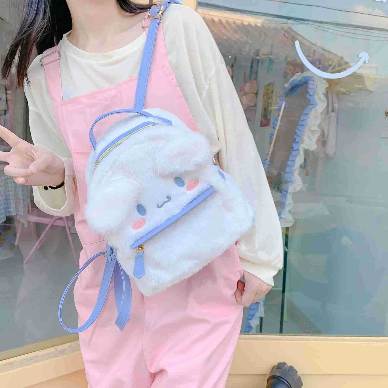 Sanrio Kawaii My Melody Cinnamoroll Anime Schoolbags Cute Cartoon Backpacks Fashion Satchel Womens Bagpacks Christmas Gifts For Girls H251216
