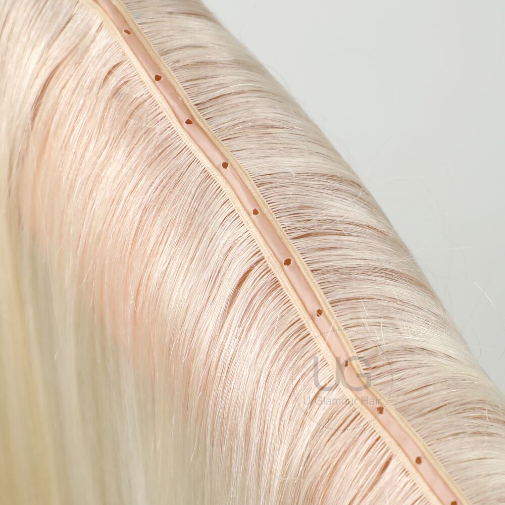 New Products Genius Butterfly Hair Weft Double Drown 100% Natural Human Hair Bundles Straight Butterfly Shaped Hair Extensions Realistic Appearance 20