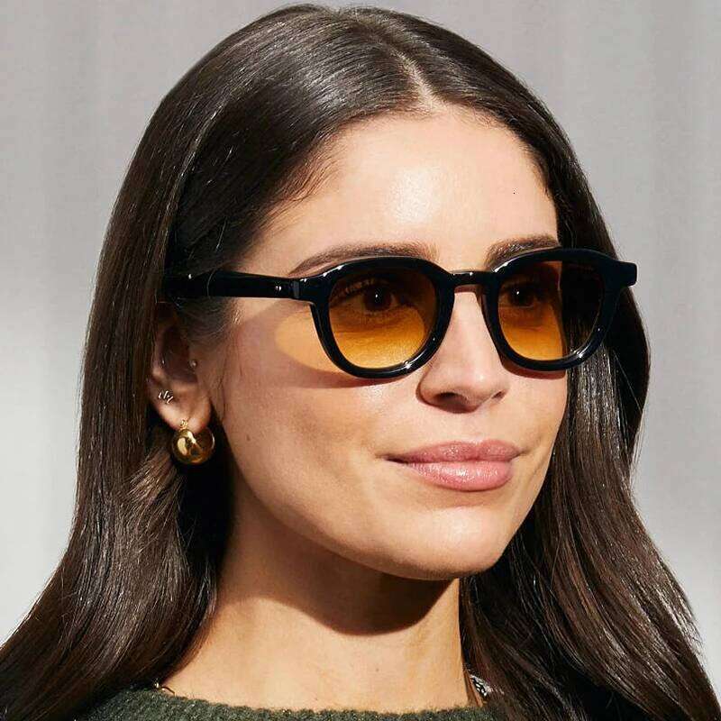 High Quality Polarized Sunglasses DAHVEN Men Women Luxury Brand Blake Lemtosh Sun Vintage Acetate Frame Glasses Uv400