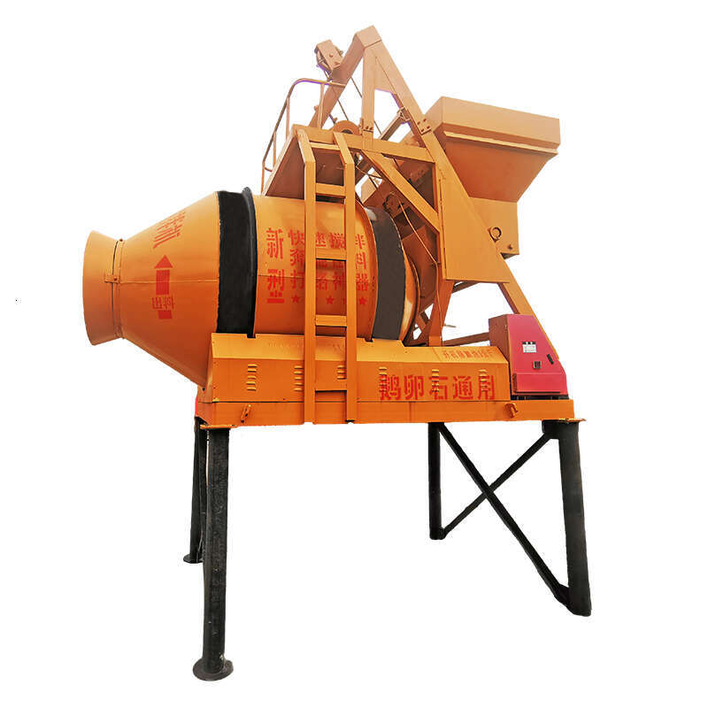 Compact Mini Portable Concrete Mixer with Polyethylene Drum Lightweight for Home Renovation and Garden