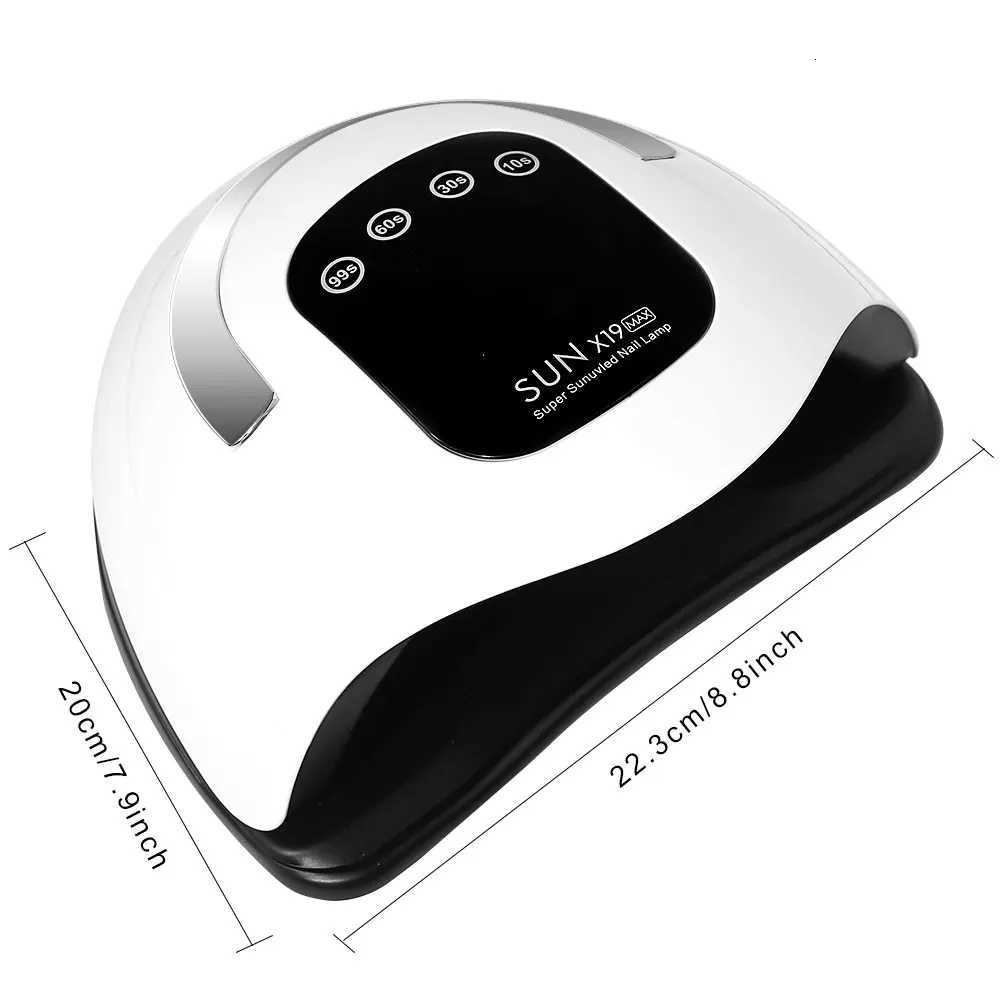 72LED UV Nail Art Lamp Professional High Power Nail Dryer with Sensor Fast Curing Gel Nail Polish Drying Lamp Nail Salon ToolsT251216