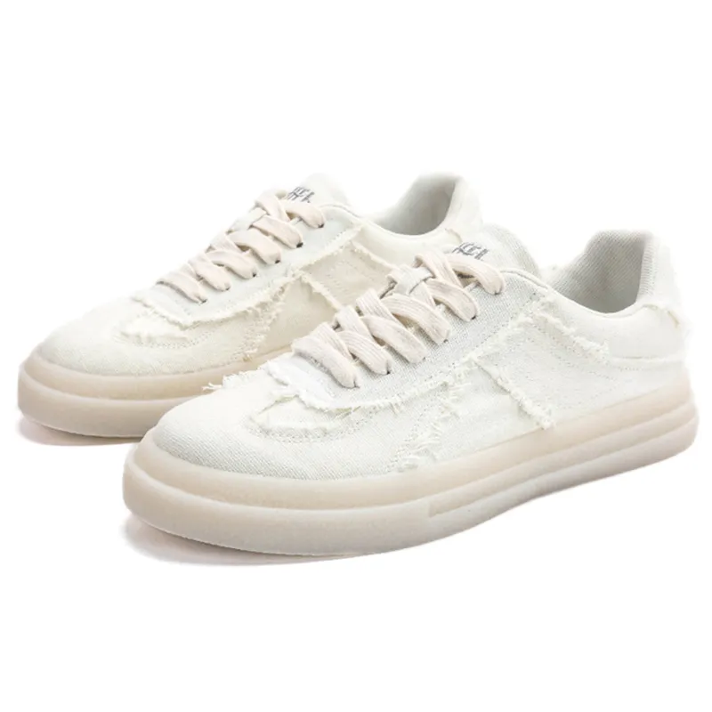 Free shipping Retro versatile casual training shoes, rubber board shoes, trendy brand height increasing white shoes, sports shoes, jifffly designer sh