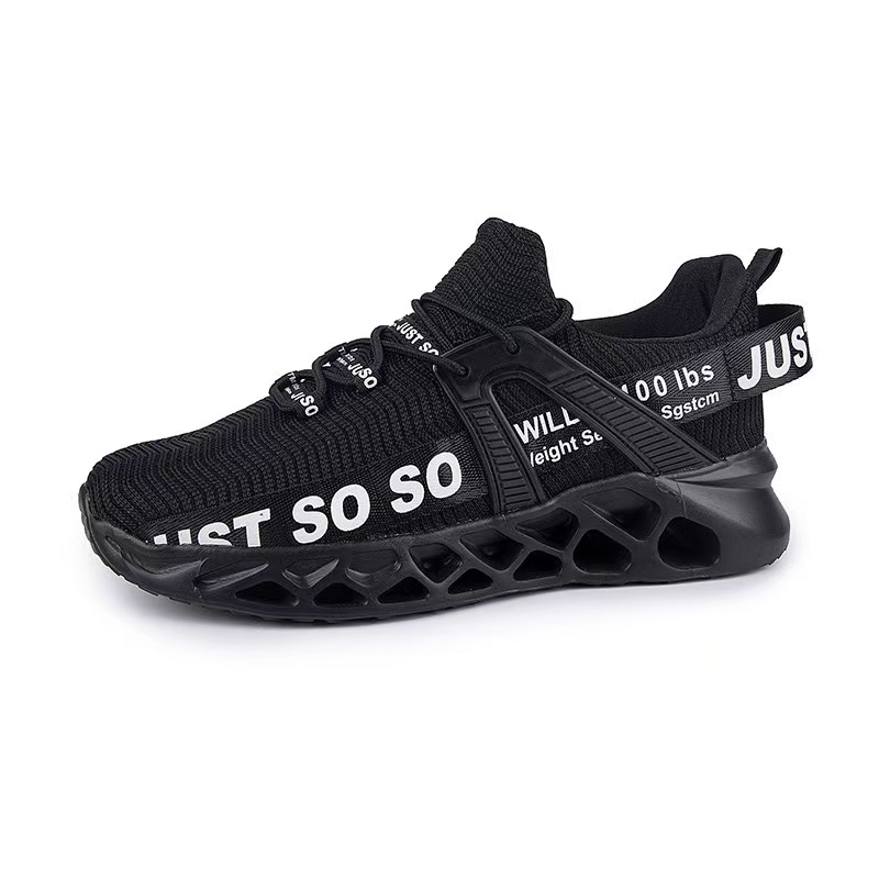 2025 Men's Shoes Large Blade Breathable Sports and Leisure Shoes Anti slip and Shock Absorbent Running Shoes Couple Mesh Shoes Women's Shoes