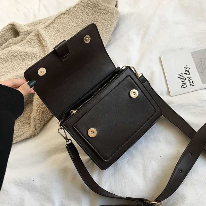Fashion Womens Small Crossbody Bag Lightweight PU Leather Messenger Bag Flap Handbag Purse Summer Travel Bag for Female M251216