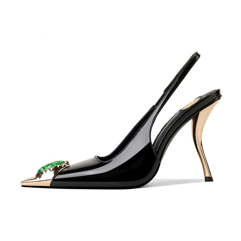 Ladies' Sexy High-Heeled Iron Toe Women's Shoes - view 5