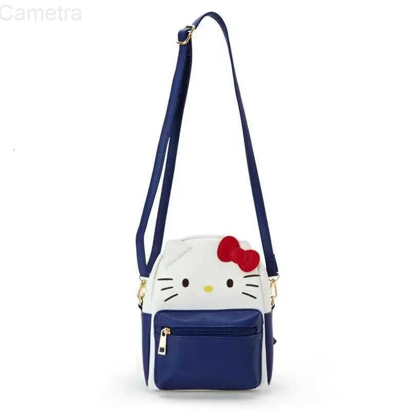 Sanrio Pu Hello Kittys Crossbody Bag New Cinnamoroll Kawaii Cartoon My Melody Backpack Kuromi Multifunctional Two-Purpose H251216