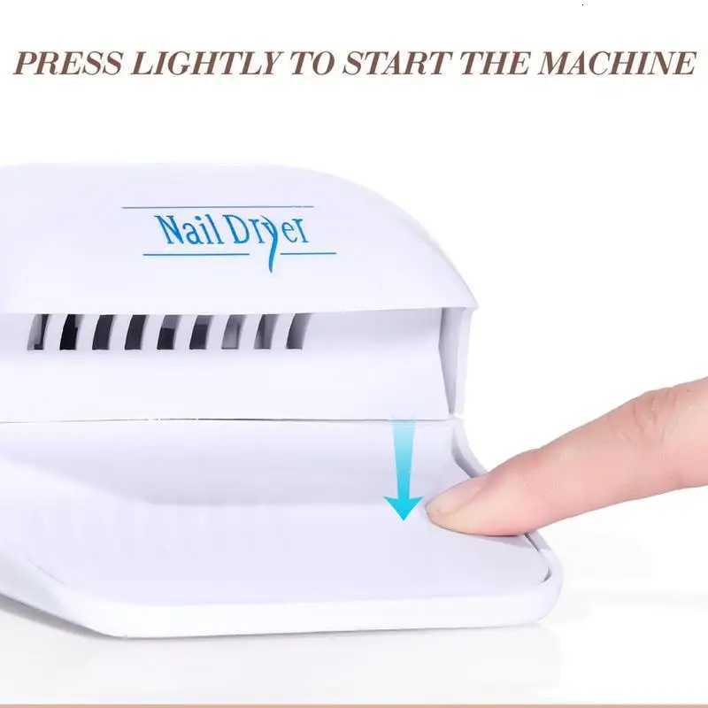 Nail Polish Dryer Nail Fan Dryer Manicure Machine Nail Dryer For Regular Nail Polish Nail Glue One Key OperationT251216