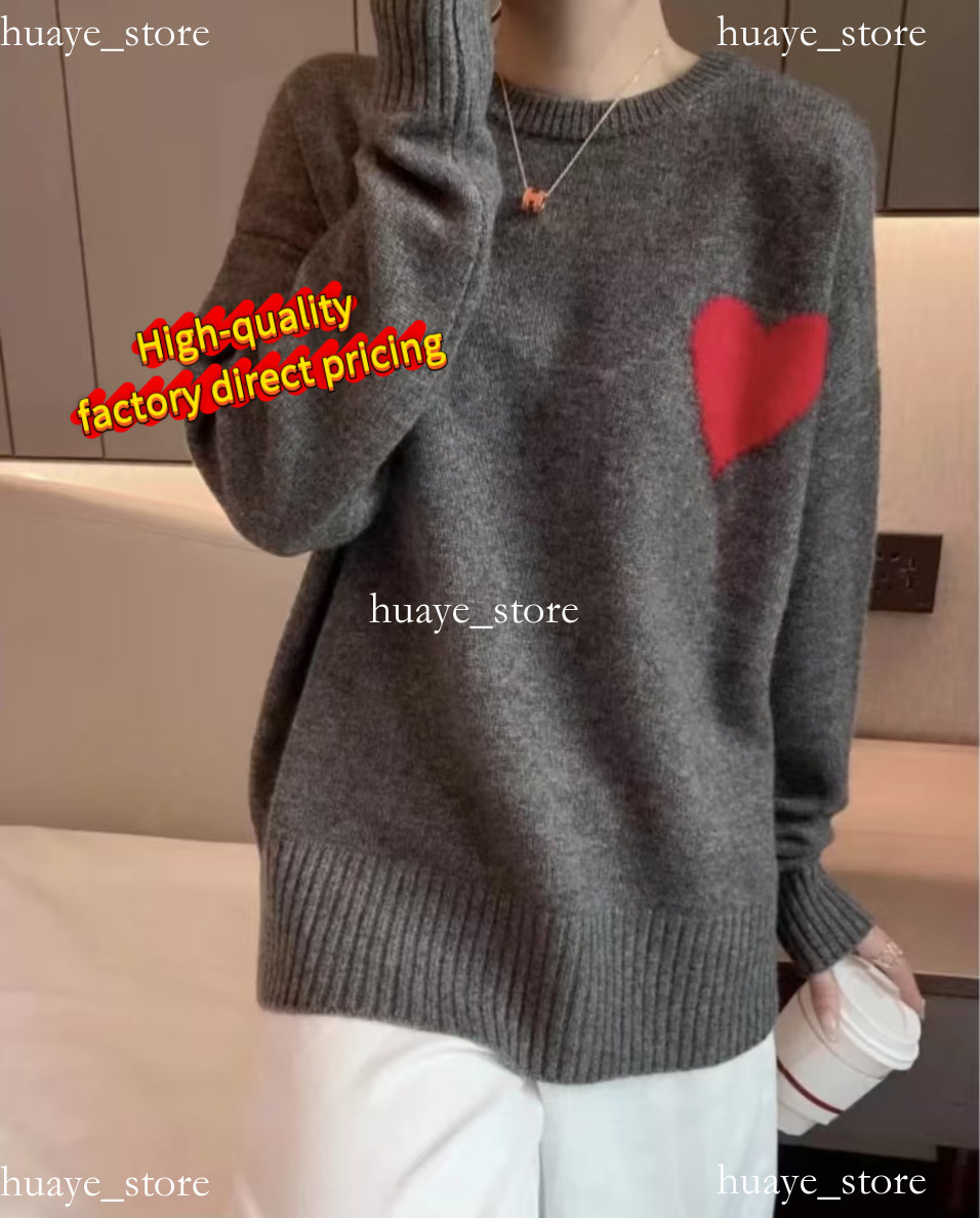 Amily Sweater Designer Sweater Women Pullover Sweater Men French Fashion Cardigan Amiity Sweater Winter Sweater High Street Jumper Hoodie Knitted Sweater 471