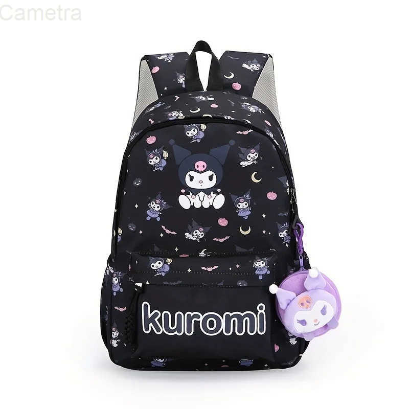 Sanrio 1 Set Hello Kittys Backpack Kuromis Cinnamorolls Cute Daypack Cartoon Anime Schoolbag Bag Girl Casual Travel Commute Knapsack H251216111