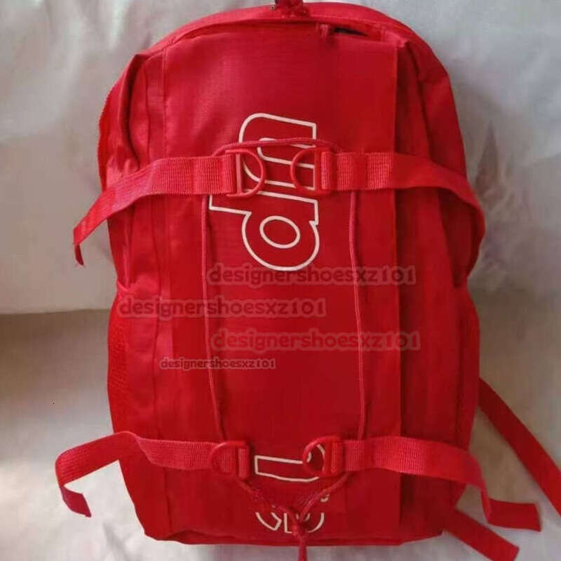 Supremely Backpack Designer Tote Bag Outdoor Sports Supremebag Men Women Casual Large Capacity Travel Shoulder Bag Supremeair Force Durable Messenger Hiking Bag