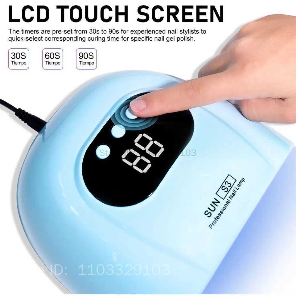 Professional UV LED Lamp for Nails Gel Drying Machine Nail Home Use Light UV Dry Gel Varnish USB Manicure Dryer Equipment ToolsT251216
