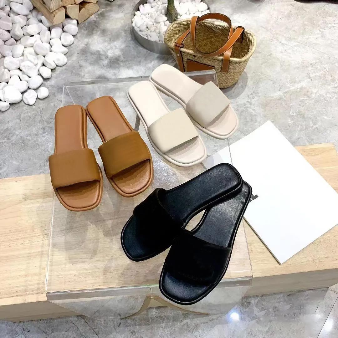 Woman shoes Designer Sandal double tazz Slipper DHgate Flat Slide factory Loafers shoe 17 colours platform Slippers Luxury Sandale Flip Flop Mirror quality Sandals