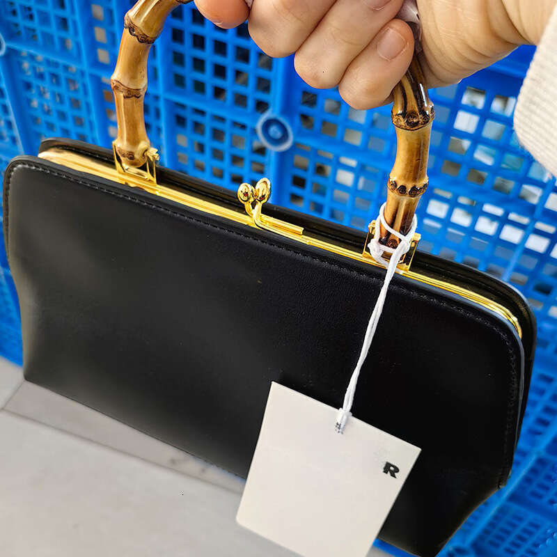 Clip Niche Bamboo Knot Gold Clasp Handbag Versatile Shoulder Crossbody Women S Bag High Quality Luxury JIL Bag