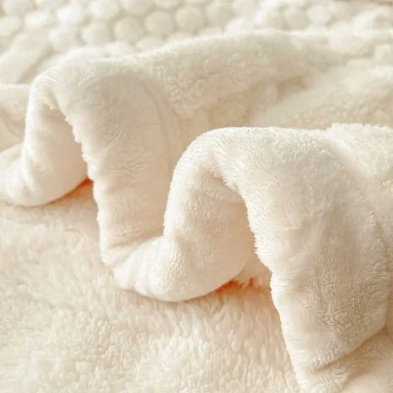 1pc Warm Flannel Fleece Blanket Cozy Jacquard Mulit purpose Throw Blankets Bedspread Office Nap Blanket 180200cm Drop Shiping H251216 - view 6