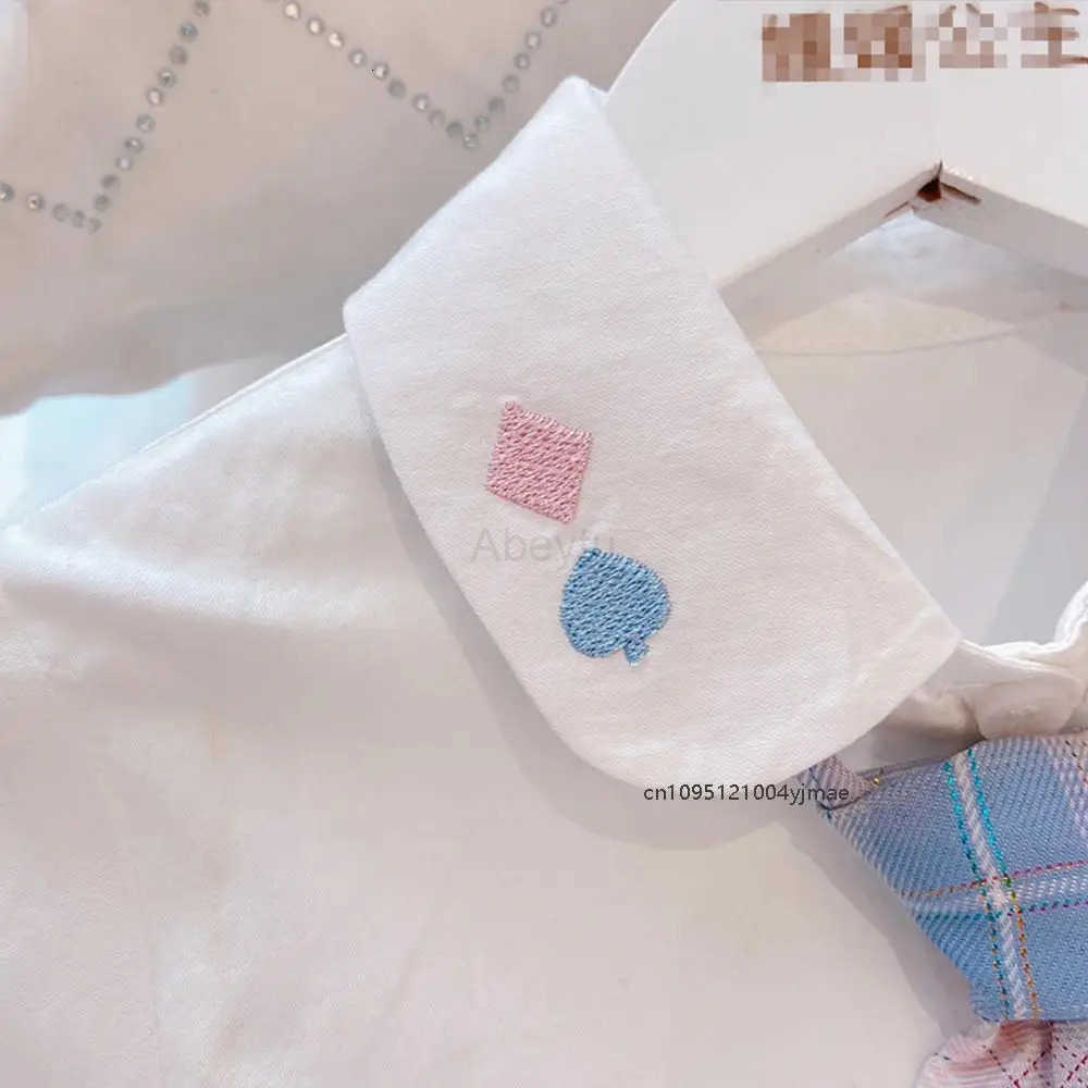 Sanrio 3Pcs Cinnamoroll Childrens Jk Pleated Skirt Set Anime Cardigan Sweater High-Quality Shirt Sweater Y2K Teen College Set H251216