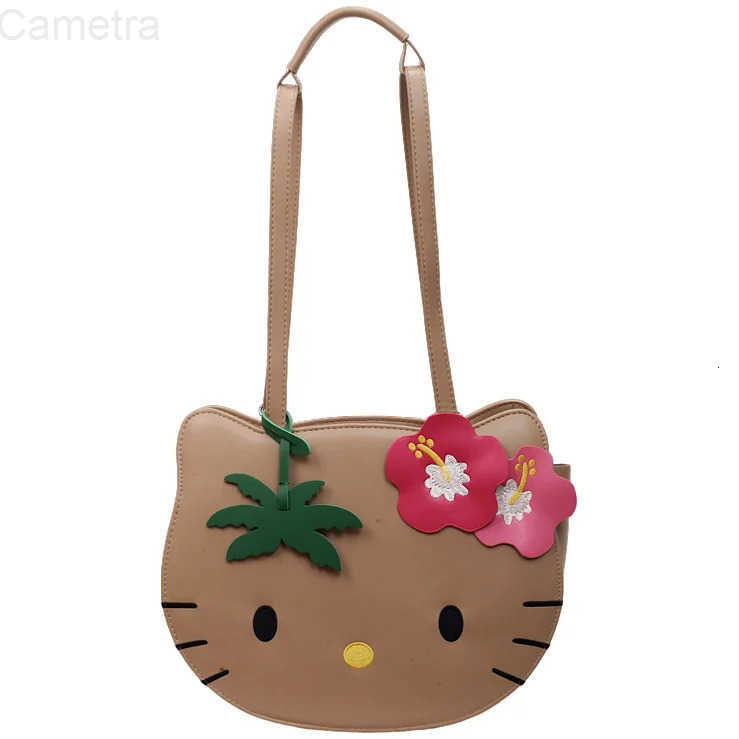Sanrio Cute cartoon character Hellokitty backpack cute and creative hand-to-wear tote bag large capacity shoulder bag holiday gift H251216